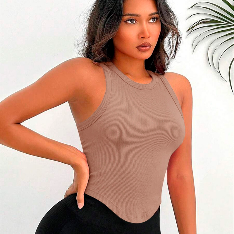 Conjunto 5 Camisetas Femininas Tecido Elástico e Fresquinho