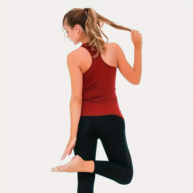 Conjunto de 5 Regatas Femininas Esportivas Moda Verão