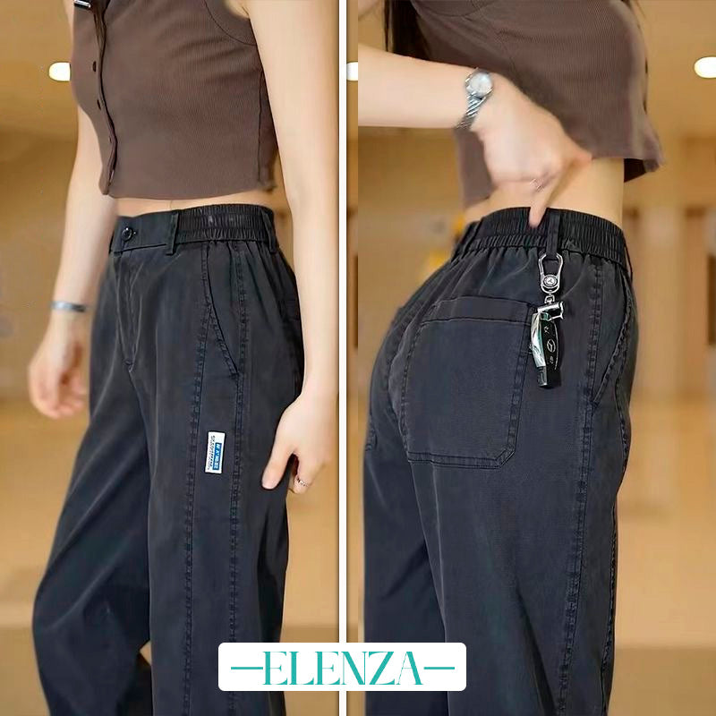 [Pague 2 Leve 3] Calça Feminina Ravena em Seda Gelo Poliéster e Elastano (A Queridinha de 2025)