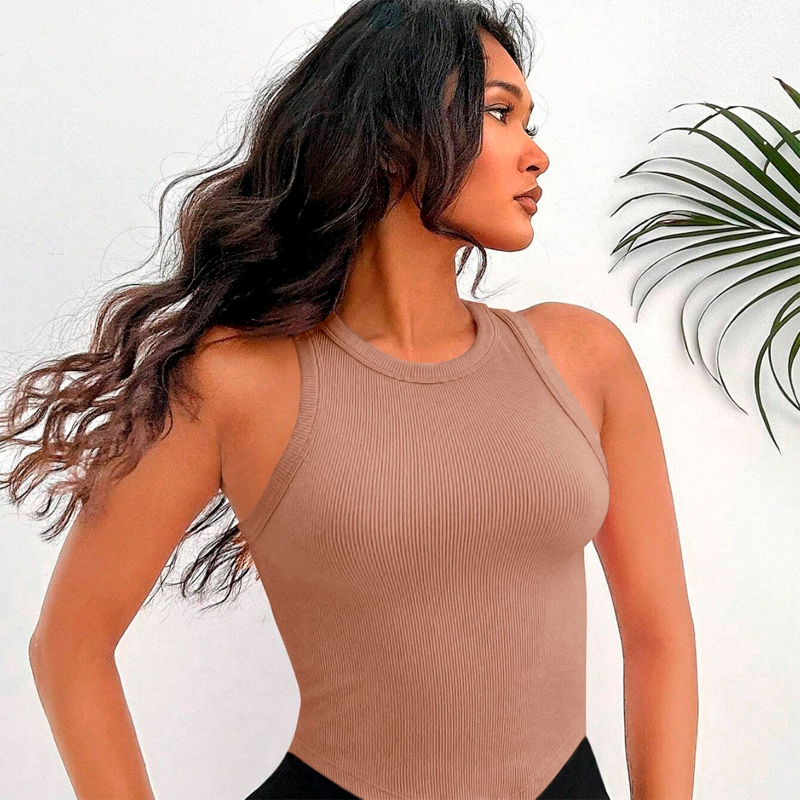 Conjunto 5 Camisetas Femininas Tecido Elástico e Fresquinho