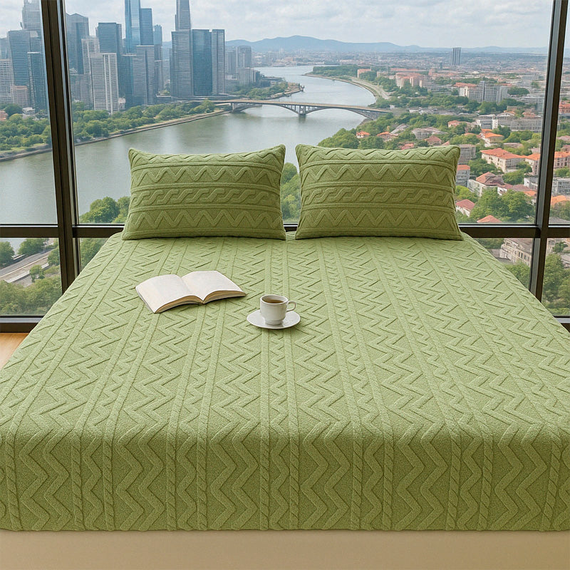 [Leve 2 Pague 1] Roupa de Cama Aurora em Algodão (Sensação Única de Conforto e Elegância!) +BRINDES: 2 Capas Para Travesseiros